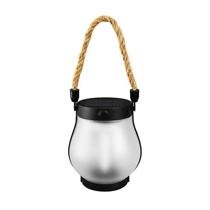 Solar Flame Lantern – Rechargeable Flickering Hanging Light for Cozy Garden & Patio Decor