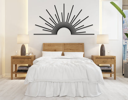 Sun Metal Wall Decor, Sun, Sun Art, Sun Decor, Sunrise, Sunrise Art, Beach Decor, Wall Art, Wall Decor, Room Decor, Home Decor, Home Gift
