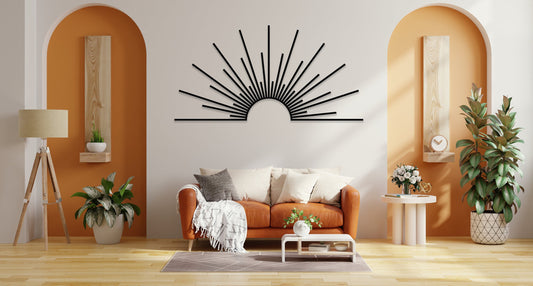 Sun Metal Wall Decor, Sun, Sun Art, Sun Decor, Sunrise, Sunrise Art, Beach Decor, Wall Art, Wall Decor, Room Decor, Home Decor, Home Gift