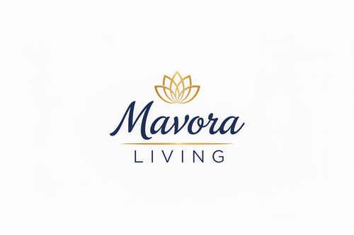 Mavora Living Logo with Transparent Blend